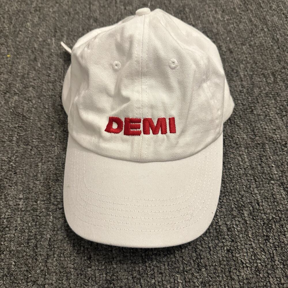 Demi Lovato 2018 World Concert Tour Strapback Adjustable Hat Cap
